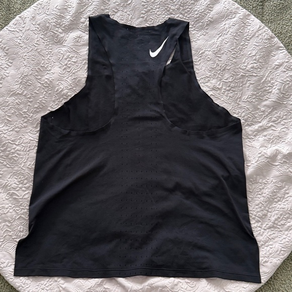 Nike Aeroswift women's running singlet Black Athletic Tank Sz Large Women's - Picture 5 of 6